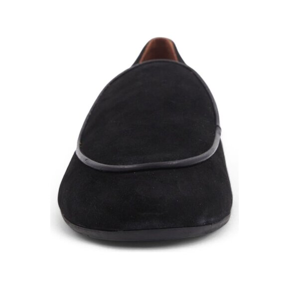 🆕 AQUATALIA Calandra Suede Loafer Flat Shoes 10 Black - Picture 4 of 16